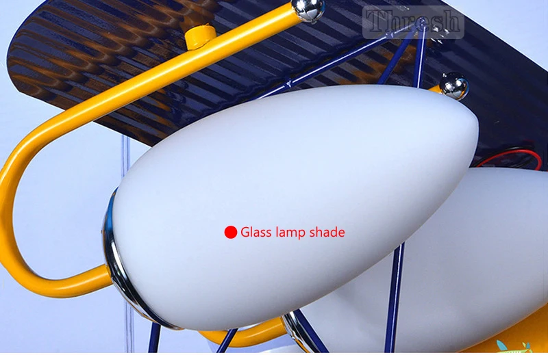 Kids Room Lamp For Children Chandelier E27 Airplane Hanging Lamp Light Kids Room Led Light Children Bedroom Lighting