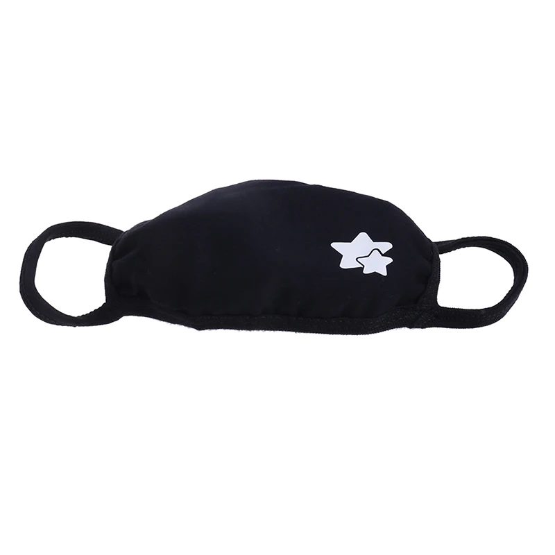1Pcs Black Cotton Mouth Mask Anime Anti Dust Mask Windproof Mouth-muffle Bacteria Proof Flu Face Masks Care Reusable