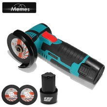 Mini meuleuse d'angle 12V, outil électrique, 19500 tr/min, meulage, coupe du métal et du bois, coupe sans fil avec batterie