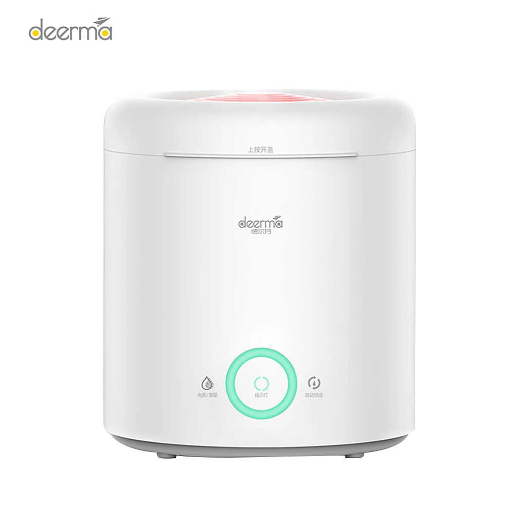 White Новейший 01 Deerma DEM-F301 бытовой бесшумный увлажнитель ароматерапия масляный диффузор холодный туман увлажнитель л для дома - Цвет: White