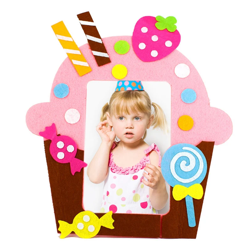 

Diy Toys For Children Stereo Photo Frame Toys Handicrafts Girls Toys Creative Decoration Education 5-year-old Puzzle Games Handm