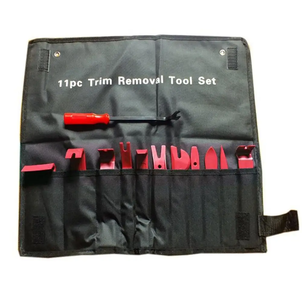 

Car Audio Disassembly Tool Interior Buckle Door Panel Removal Modification Tool Red Horn Screwdriver Rocker 12 Piece Set