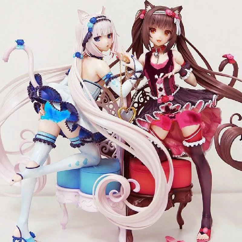 Nekopara шоколадное и ванильное нижнее белье ванильный стоячий стул квадратичная