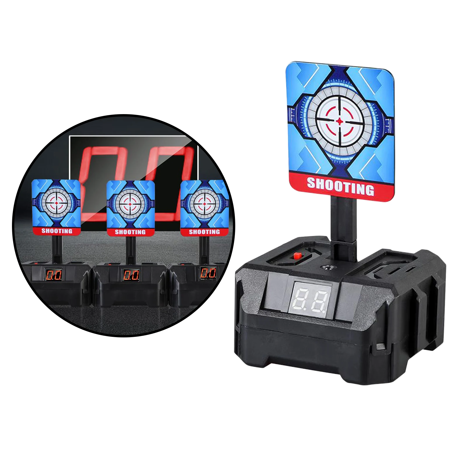 Electric Target Scoring Auto Reset Shooting Digital Target for Guns Blaster Accs Electric Target Scoring Auto Reset Shooting Digital Target for Guns Blaster Accs