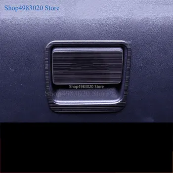 

For Mazda CX-5 CX5 2017 2018 2019 Car Co-pilot Copilot Storage Glove Box Handle Frame Cover Stickers Car Styling