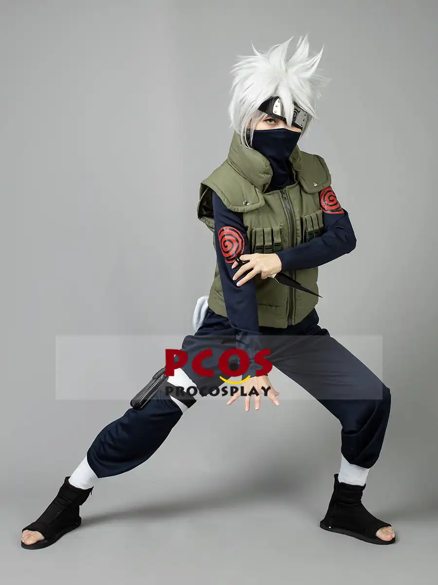 Procosplay Jonin忍コスプレナルト木の葉カカシ衣装の男性コートジャケットベストトップ アニメ コスチューム Aliexpress