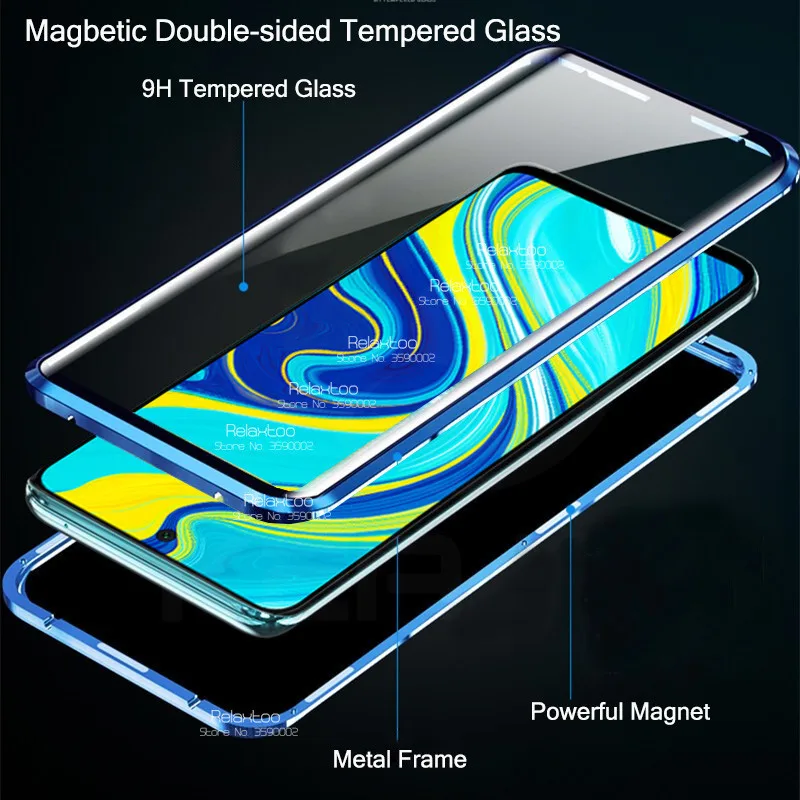 360° Magnetic Flip Cover case For xiaomi redmi note 9 phone cases on redmy readmi redme note9 nota not 9 protective Glass coque 360° Magnetic Flip Cover case For xiaomi redmi note 9 phone cases on redmy readmi redme note9 nota not 9 protective Glass coque