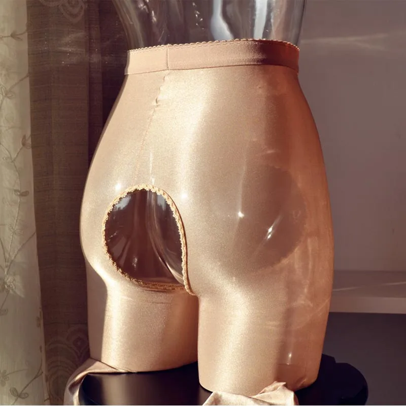 70D Sheer Shiny Oil Silk Ultra Shimmer Penis Trunk Sheath Pantyhose Tights Footed Stockings for Sissy Men Crossdresser Lingerie men stockings mens pantyhose men lingerie
