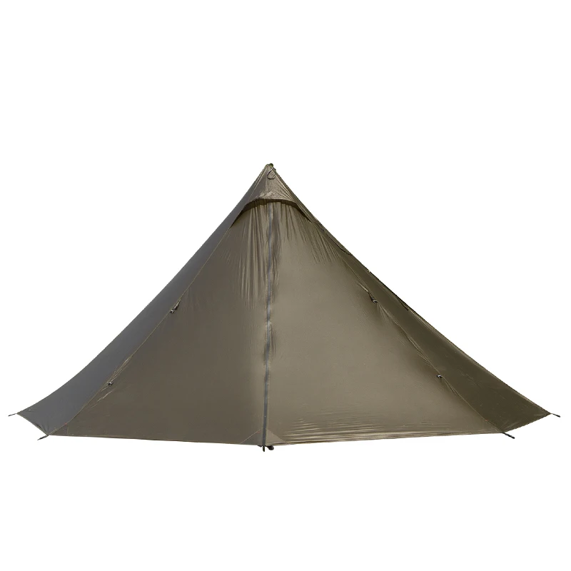 OneTigris Chimney Tent Outdoor SMOKEY HUT Tent Ultralight Heated Shelter  for Adventurers Hiking Camping 3 Season Double Tent - AliExpress