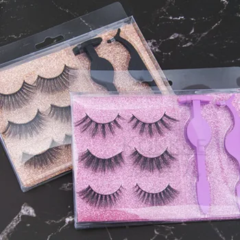 

3Pairs +2tools/Set Makeup Half Eyelash Wings False Eyelashes Mini Eyelash Wedge False Eyelashes Eye Hand Extensions Tool