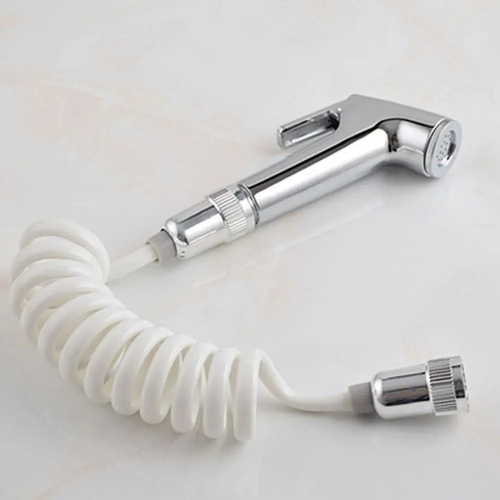 1PC Handheld Toilet Bidets Sprayer Set Wall Bracket Stainless Steel Hand Bidet Faucet for Bathroom Shower Head Self Cleaning