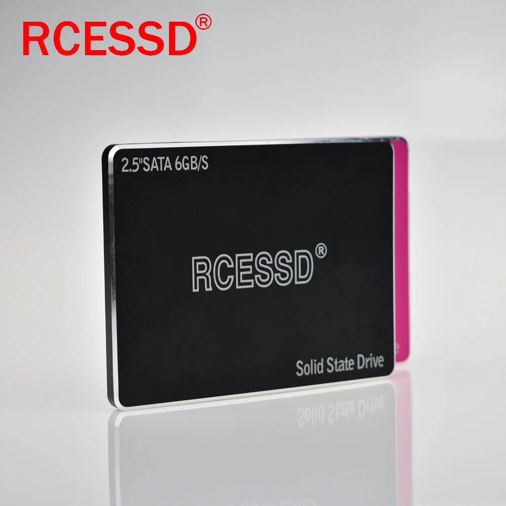 RCESSD металла Dis жесткий диск 1 ТБ SATA3 HD SSD жесткий диск 1 ТБ ноутбук Внутренний твердотельный накопитель 128 256 512 для настольных ПК