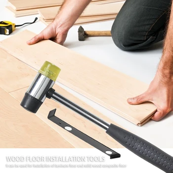 

23pcs/set Wood Flooring Installation Kit Wide Scope of Application Simplicity with Spacers Tapping Block Pull Bar
