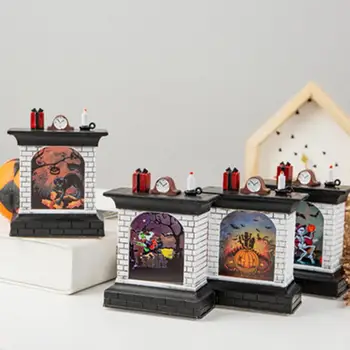 

Luminous Pattern Witch Light Festival Display Romantic Propose Confession Pumpkin Lantern Flickering Battery Best Gift