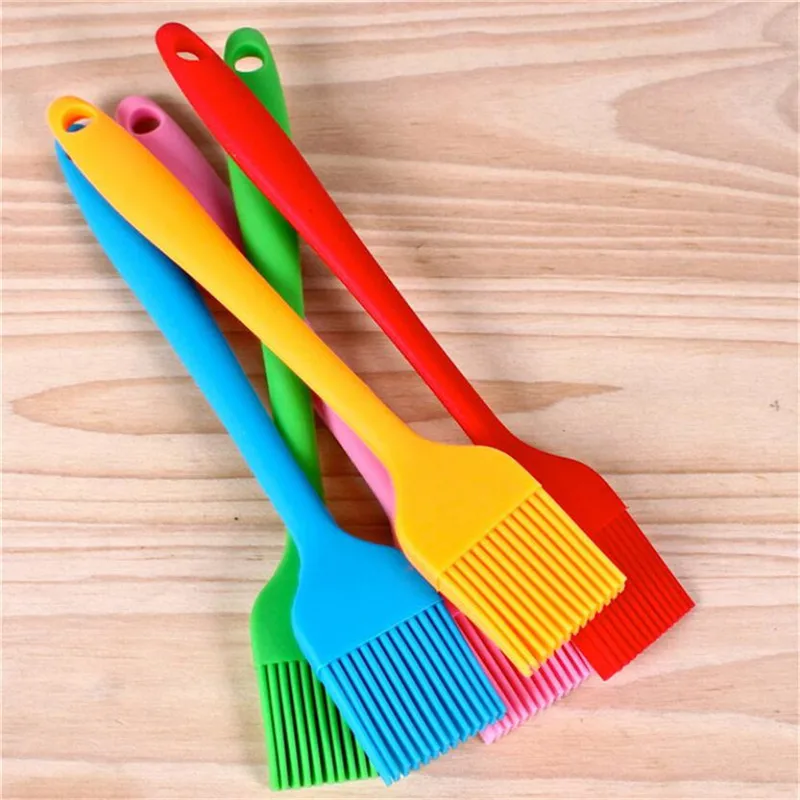 barbecue tool kitchen tool silicone barbecue brush silicone baking brush liquid oil pen butter pastry tableware 1pcs