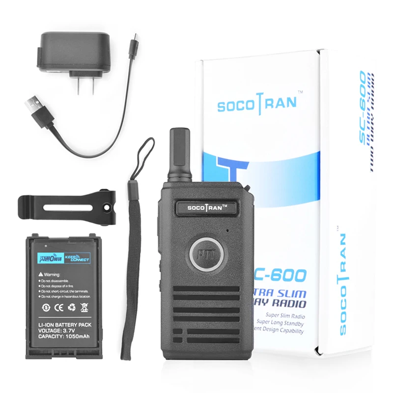 8 шт./лот двухсторонняя рация SOCOTRAN SC 600 UHF walkie talkie 400 470MHz Double PTT ультратонкая дышащая