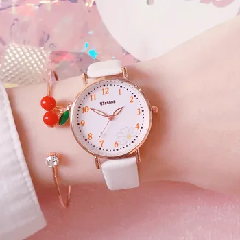 

Women Watches 2020 Fashion Simple Ladies Watch Casual Leather Strap Quartz Wristwatch Female Clock Montre Femme Relogio Feminino
