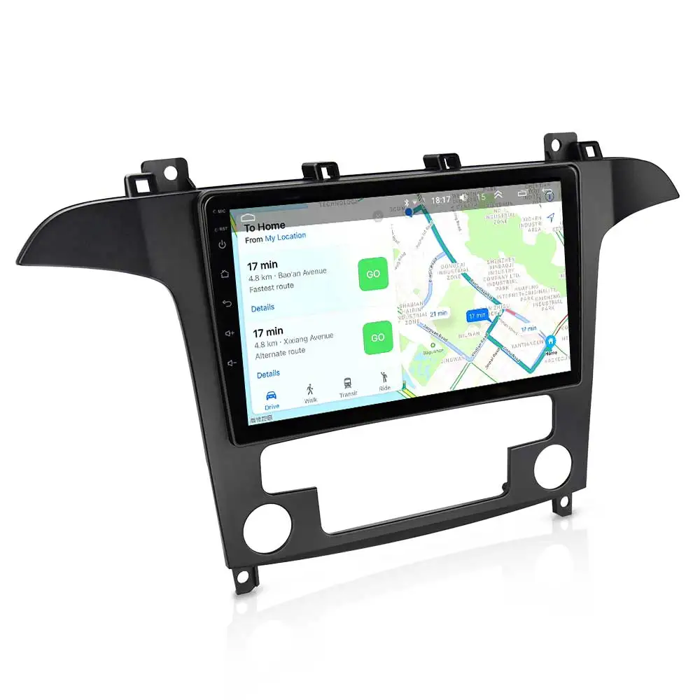 Автомагнитола на Android 8 1 мультимедийный стерео проигрыватель 2.5D 9 ''IPS для Ford S Max