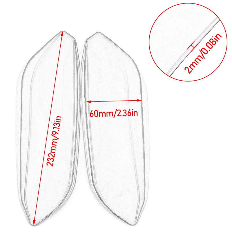 Free Shipping 19- R3 R25 Front Headlight Head Light Lamp Screen Protection Acrylic Lens Cover For Yamaha YZF R3 R25 2019 20209