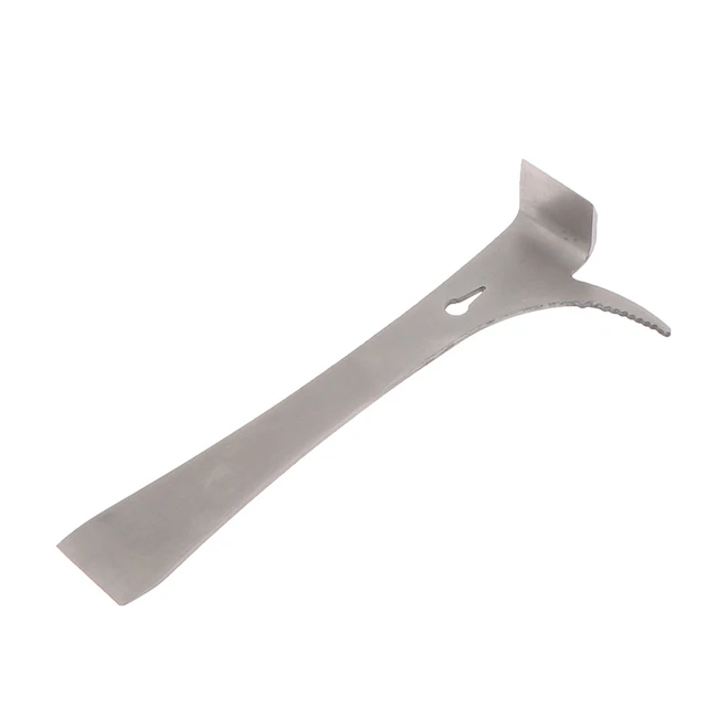 Többfunkciós Méh Szerszámok Rozsdamentes Acél Hüvelykujj Típusú Méhkés Kaptár Kaparó Méhész Méhkaparó Vágás 1Db