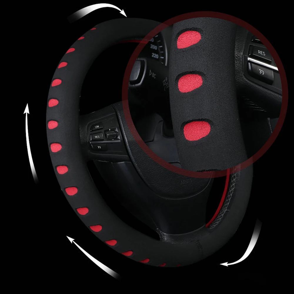 FORAUTO чехол рулевого колеса автомобиля Универсальный подходит для большинства