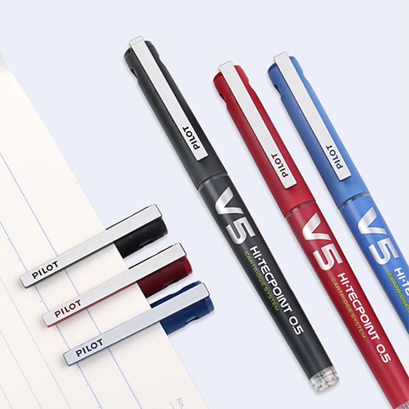 Pilot BX-V5 business roller tip pen 0.5mm 0.7mm Replaceable ink bag writing  elegant style office school stationery supplies - AliExpress