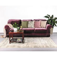 Ковер Delicatex MARO LOUNGE,состав-хлопок(CO)- 8%, полиэстер(PES)- 92%,материал-тканный, велюровый с бахромой