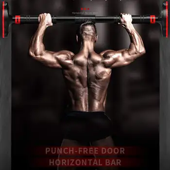 

Upgrade Door Horizontal Bar with Large Anti-slip pad 200KG Home Gym Workout Chin Up Pull Up Training Bar Sport Fitness Equipment