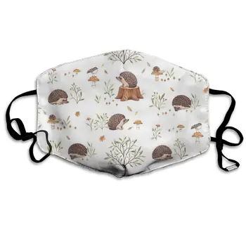 

Nature Lovely Hedgehog Lovers print Dustproof and windproof mask, washable and reusable, suitable for outdoor sports