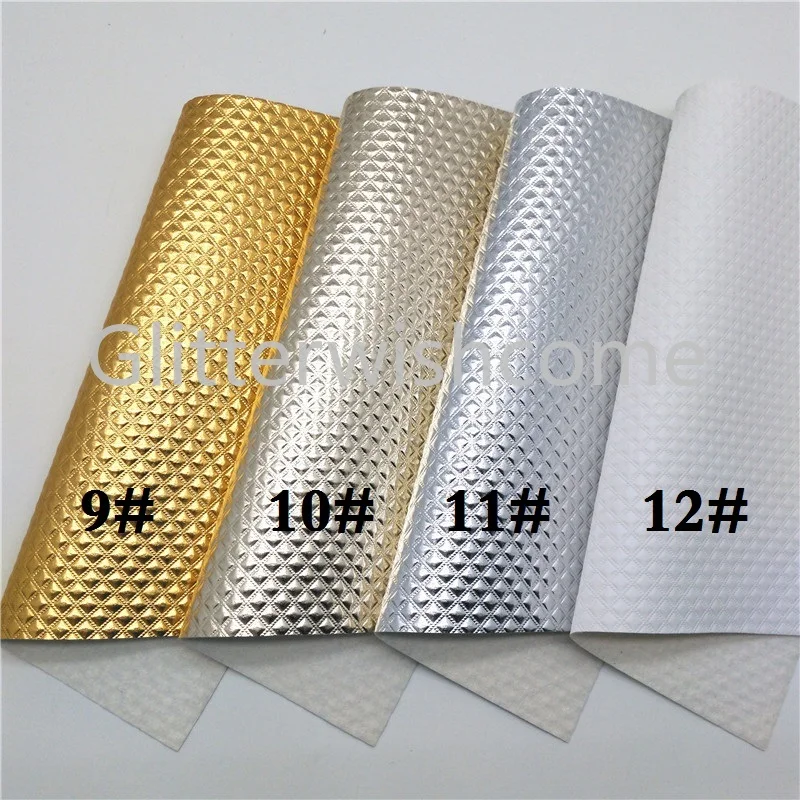 Glitterwishcome 21X29 см A4 размер винил для бантов алмазное тиснение Синтетическая кожа ткань искусственная кожа листы для бантов, GM655B
