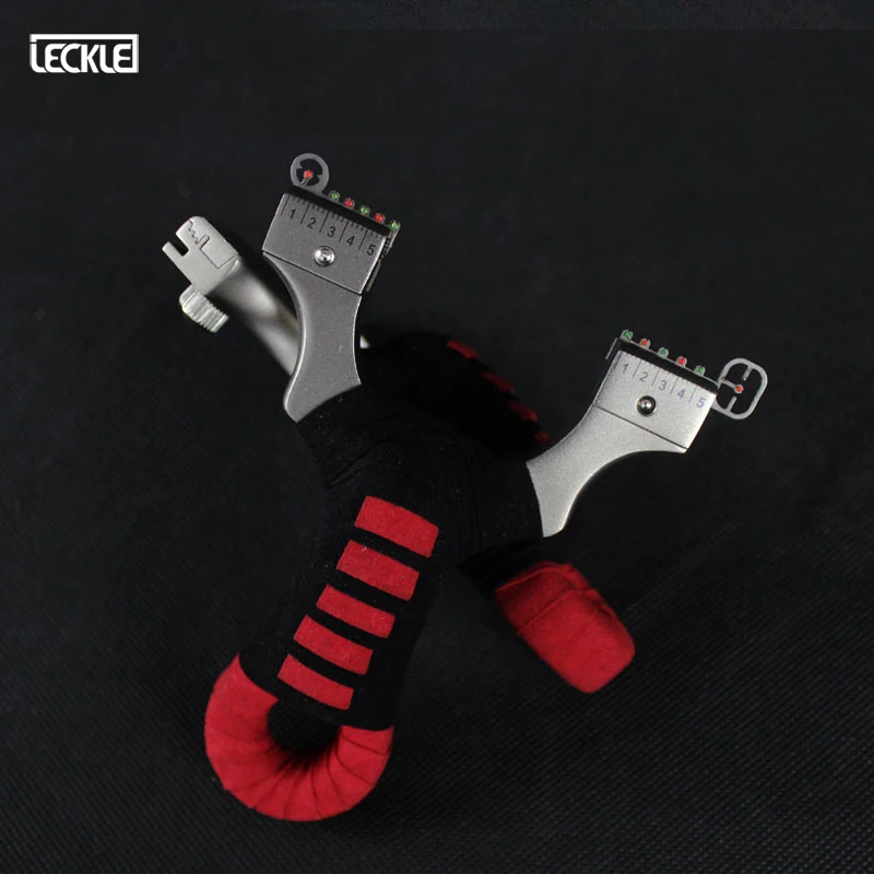 New Stainless Steel Slingshot CNC Cutting Body Hunting Archery