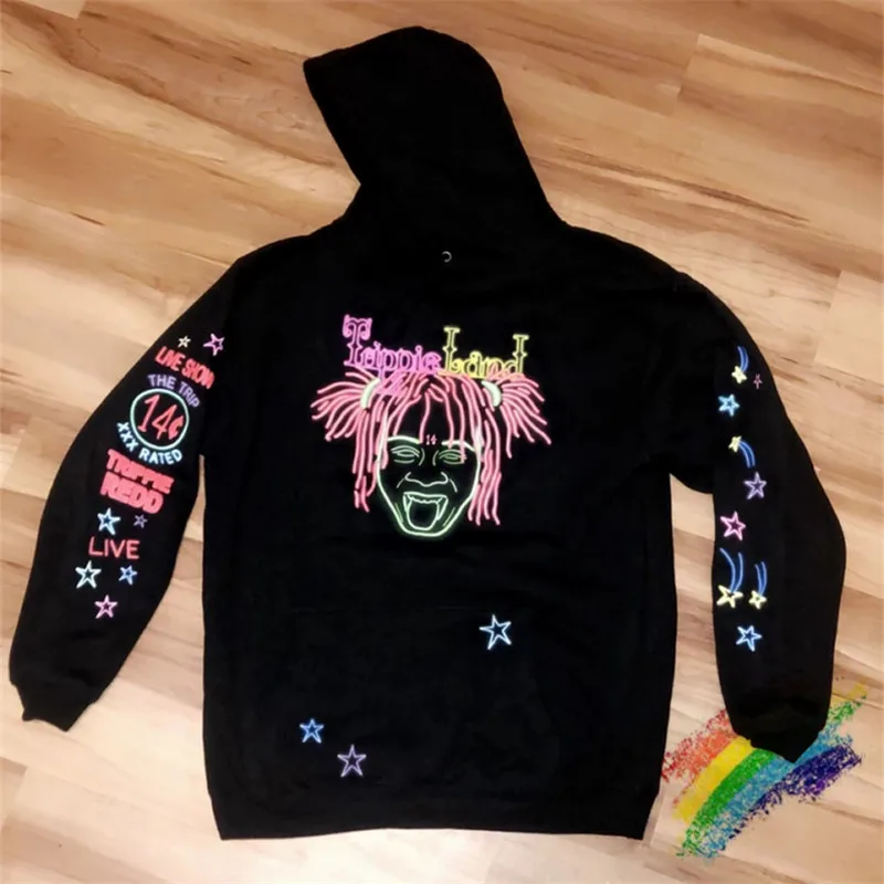 Trippie Redd Merch Trippieland худи для мужчин и женщин лучшее качество толстовки
