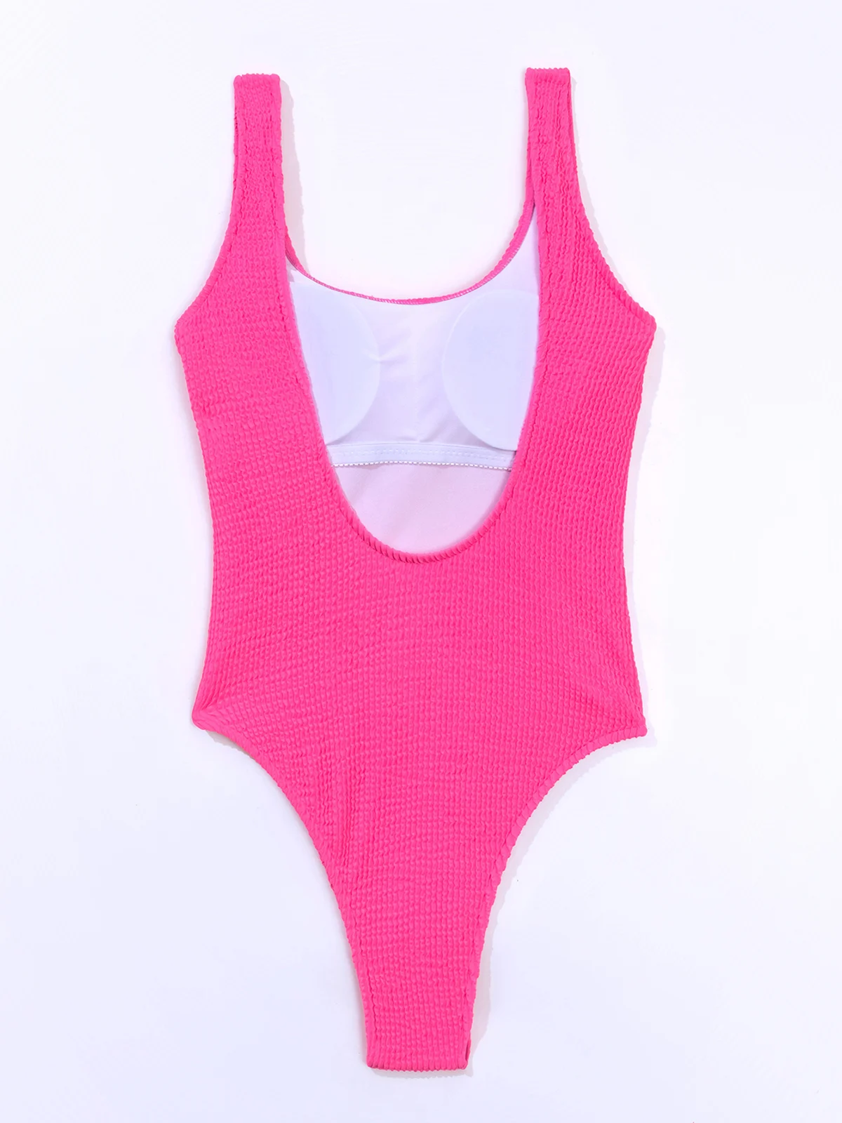 Sexy Women One Piece Swimsuit Swimwear Female Solid Push Up Thong Bather Bathing Suit Monokini 