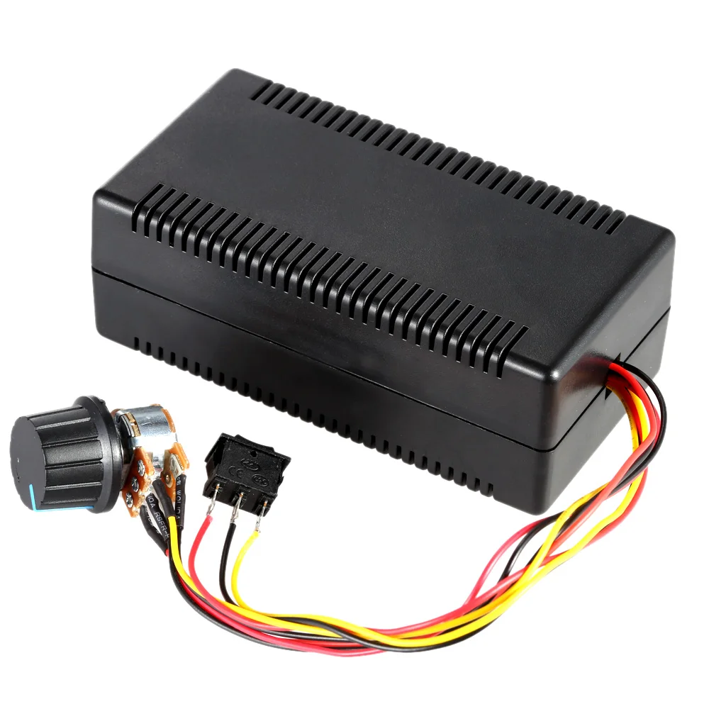 

Hot Adjustable H-Bridge DC Motor Speed PWM Controller with PLC Control Reversing Switch Braking Fan 12V 24V 36V 50V Speed Adjust