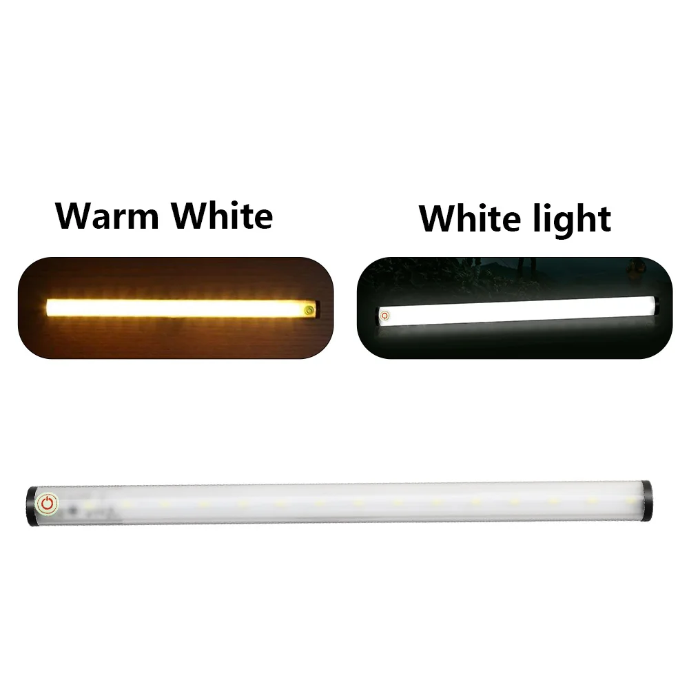 

LED Bar Light DC 5V Led Strip Light Rechargeable USB Charge Outdoor Camping Light with SOS Function