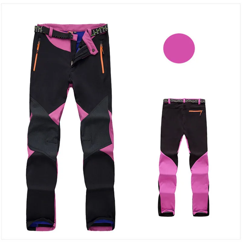 Women Pants Assault Outdoor Thickn Softshell Waterproof Autumn Winter Camp Hiking Climbing Trouser Female Trekking Sport WAP07 5