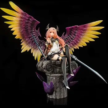 

29cm Japanese Rage of Bahamut GENESIS 1/6 PVC Figure Devil Dark Knight Anime Figure Sexy Girl Action Figure Toys Model Gift