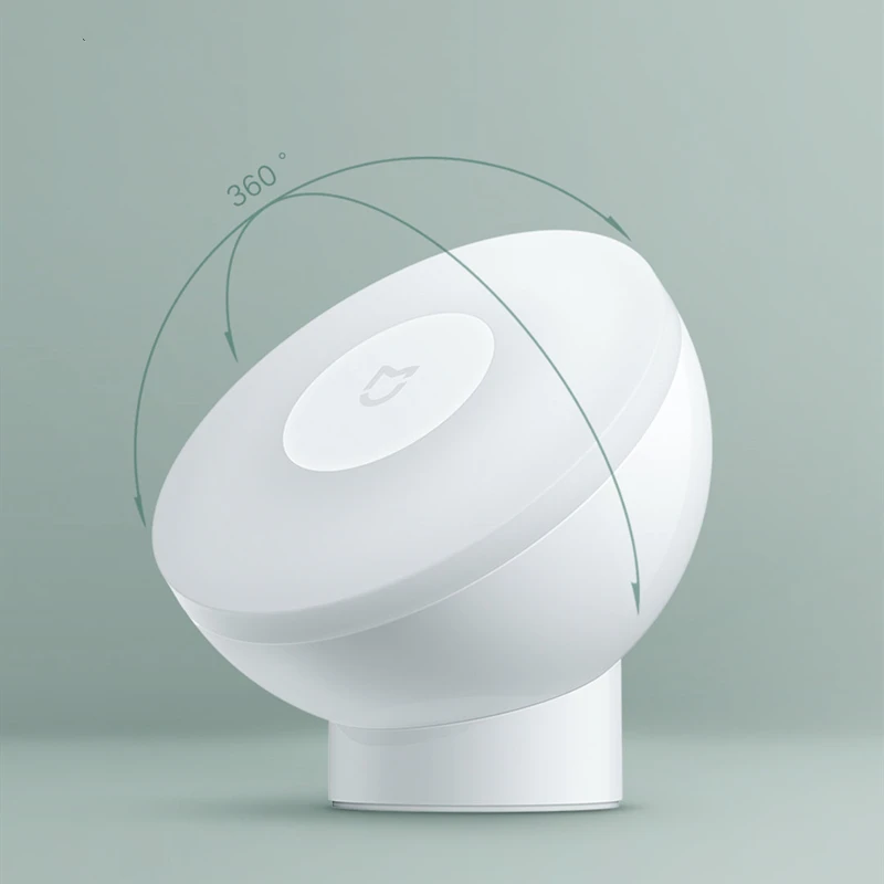 Xiaomi Mijia светодиодный индукционный Ночной свет 2 версия Bluetooth 360 ° регулируемая