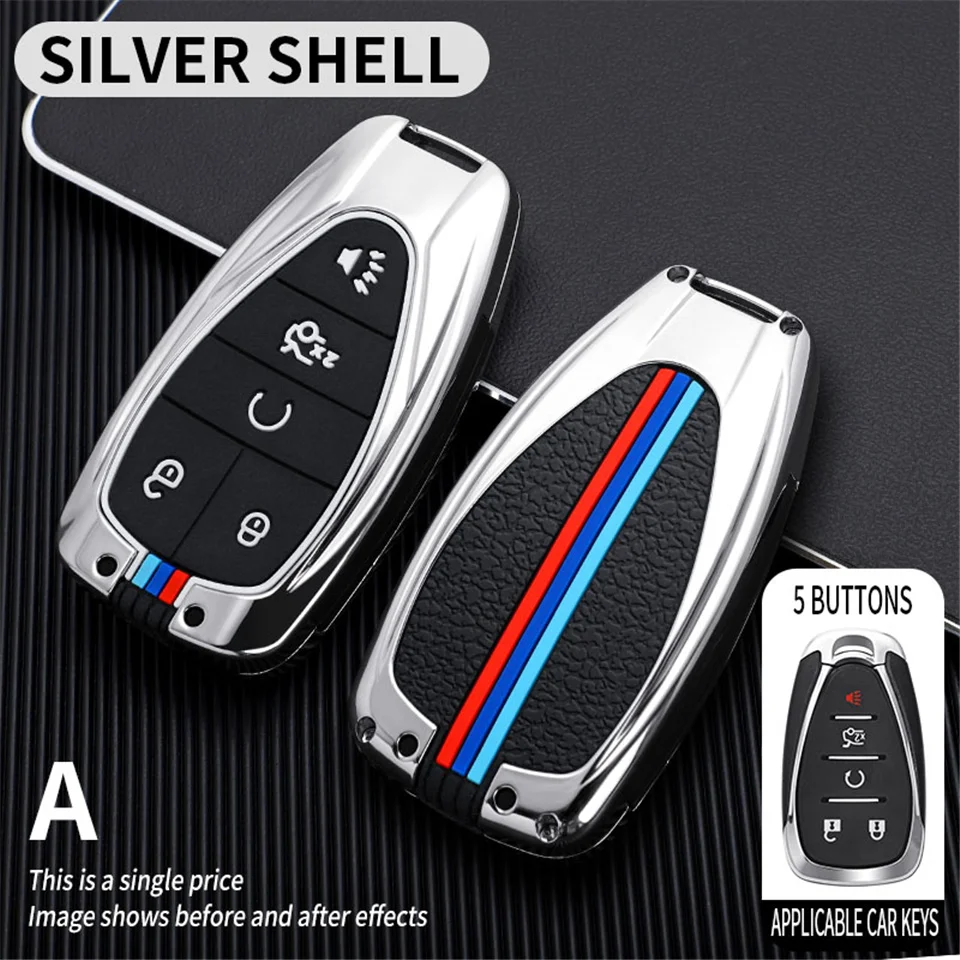 Cover per chiave/telecomando per Chevrolet Malibu Equinox Cruze Camaro 2016 2017 2018 2019 supporto Shell accessori Car-Styling - Hf356ecf5291840df9ee41448eab37714r