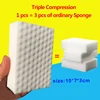 100 Pcs High Density Compressed Magical Sponge Rub 10*7*3cm Kitchen Bathroom Remove Dirt Oil Stain Flexible Washed Cleaning Wipe ► Photo 2/6