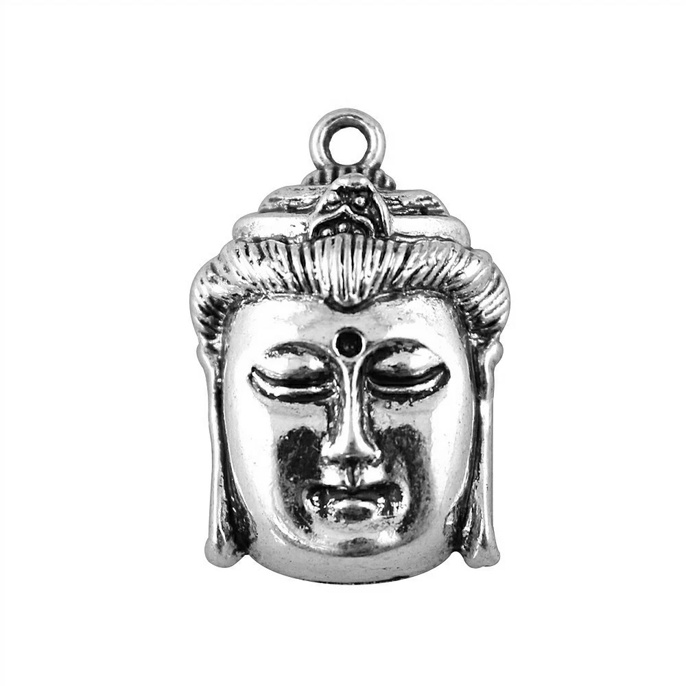 Wysiwyg 2pcs 32x22mm Buddha Pendants For Jewelry Making Buddhist