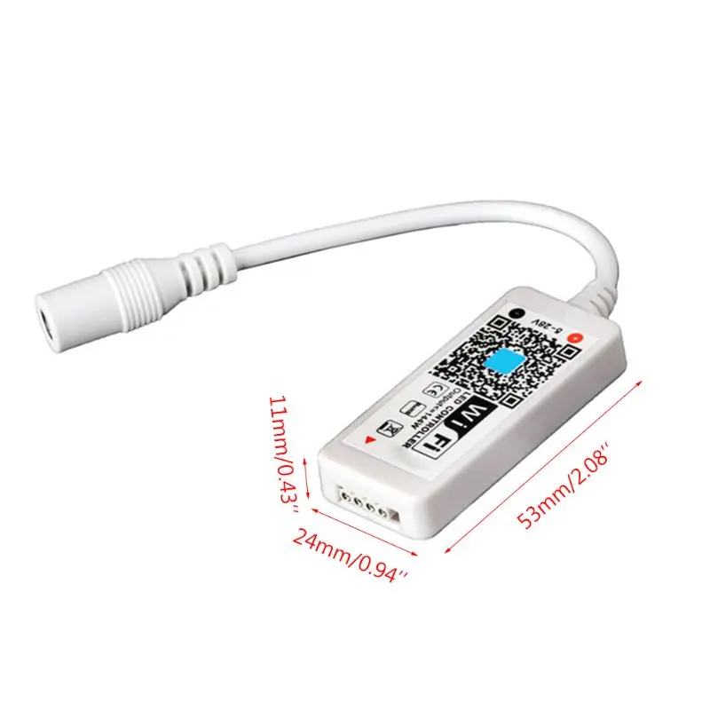 

Mini Smart WiFi LED RGB RGBW Light Strip Timer Controller Dimming Remote Control