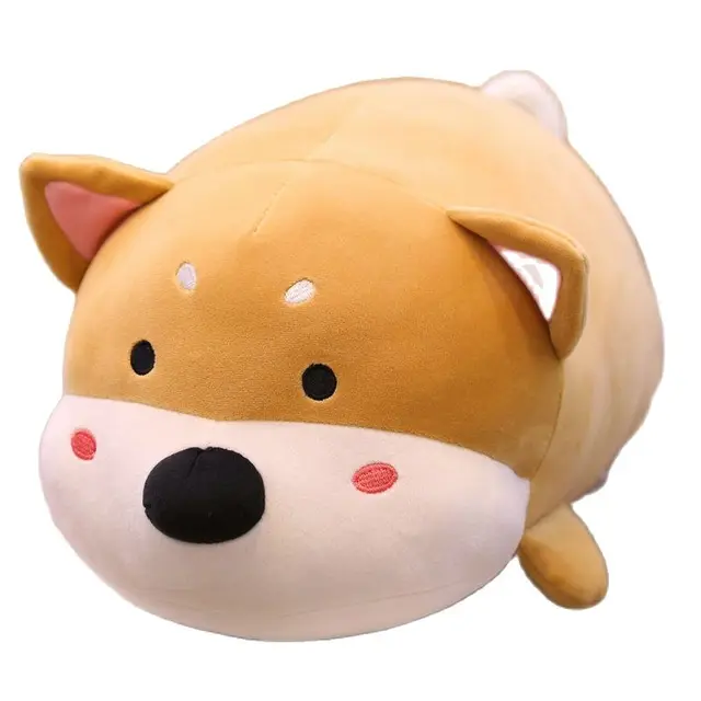50-100cm Cute Fat Shiba Inu Plush Toy Stuffed Soft Animal Corgi Chai Pillow Dog Doll Gift for Kids Baby Kawaii Valentine Present