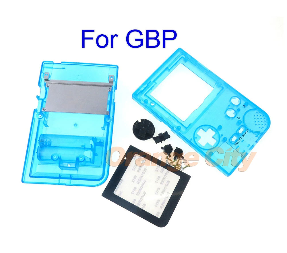 1Set Luminescenza Custodia Cover Parti Di Ricambio Shell Per Gameboy Pocket Gbp Console Game Set Completo Case Kit Glow At Night