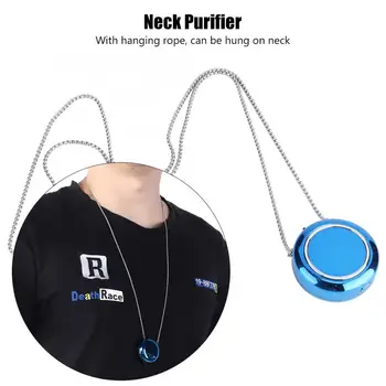 

Mask Neck Hanging Type Portable Negative Ion Air Purifier for Haze Passive Smoking PM2.5 Protective Cover Masks Health Care