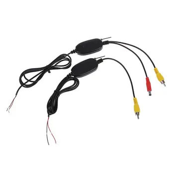 

Wireless Video Transmitter Receiver Kit For Car Rear View Camera 2.4G Wireless Transceiver Wireless Reversing