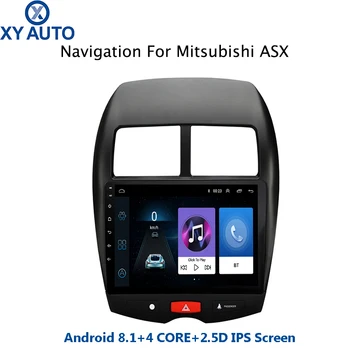

9 inch 2.5D IPS Tempered HD multi-touch screen Android 8.1 NAVI for Mitsubishi ASX 2013-2015 with Bluetooth USB WIFI support