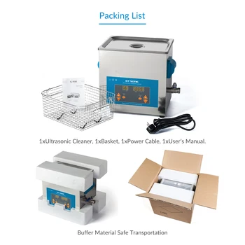 

Ultrasonic Cleaner 9L 200W Digital Display Heating Timer Basket Industry Laboratory Hospital Tool Cleaning Bath Machine