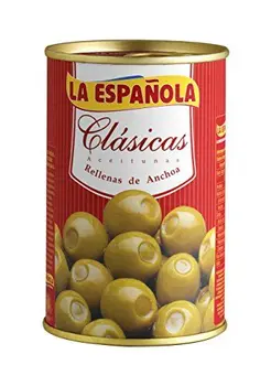 

Green olives stuffed with Anchovipaste