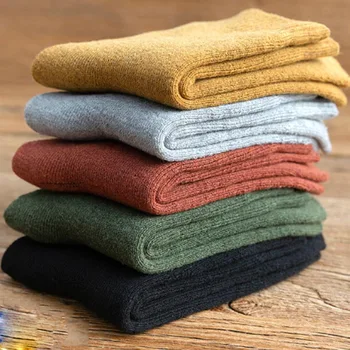 

Sleeping Socks Warm Women Terry Socks 5Pair/Set Floor Socks Winter Hot Sale Popular Thicken Snow Socks Seamless High Quality